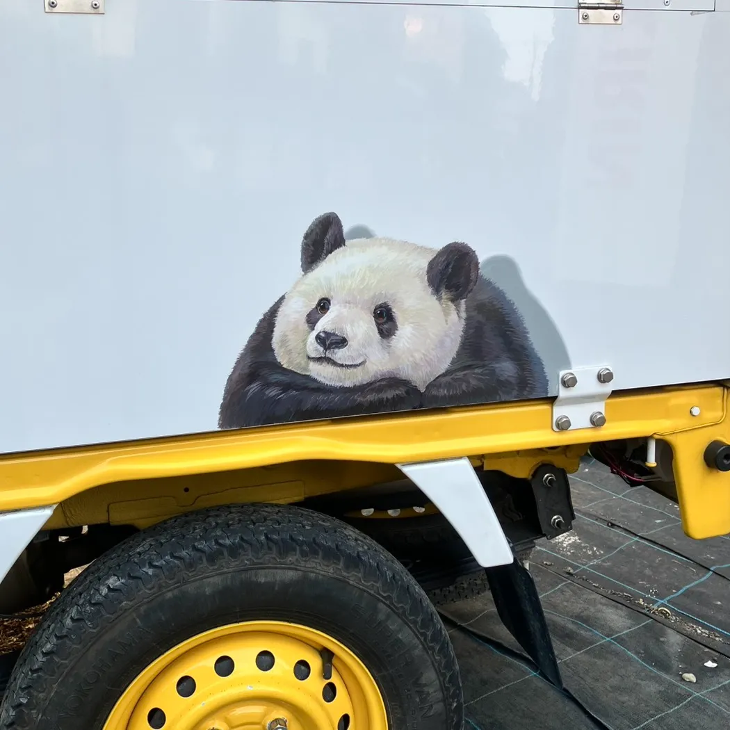 ワンポイント壁画